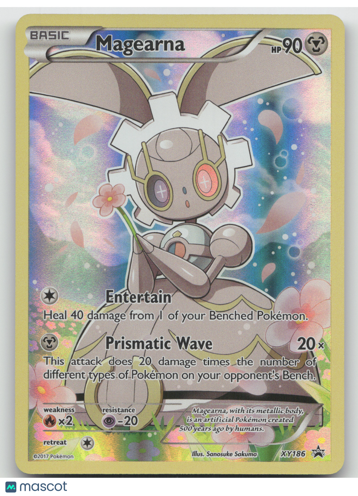 2016 Pokemon XY Magearna Black Star Promo #XY186