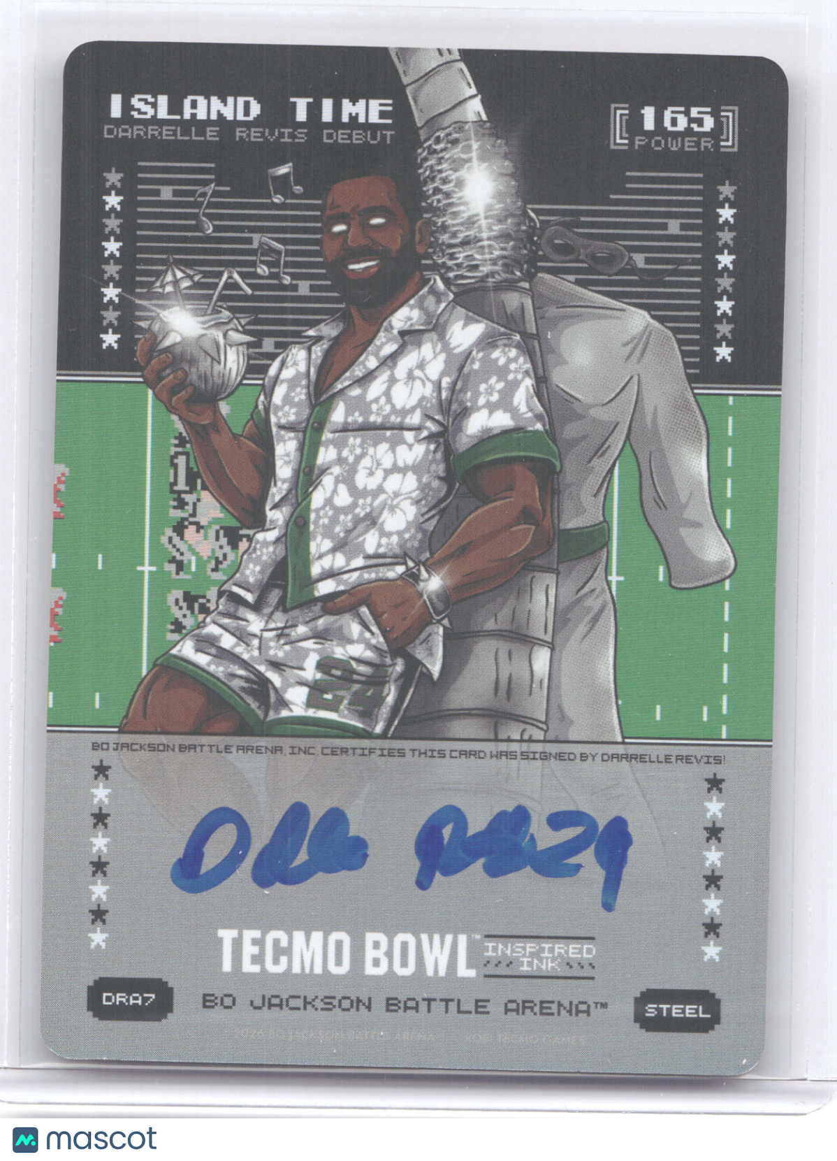 2026 Bo Jackson Battle Arena Tecmo Bowl Inspired Ink Darrelle Revis #DRA7