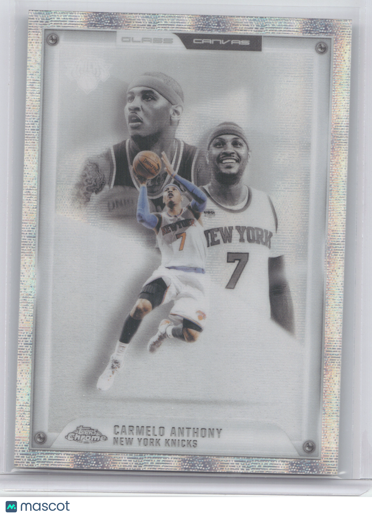 2026 Topps Chrome Glass Canvas Carmelo Anthony #GC-20