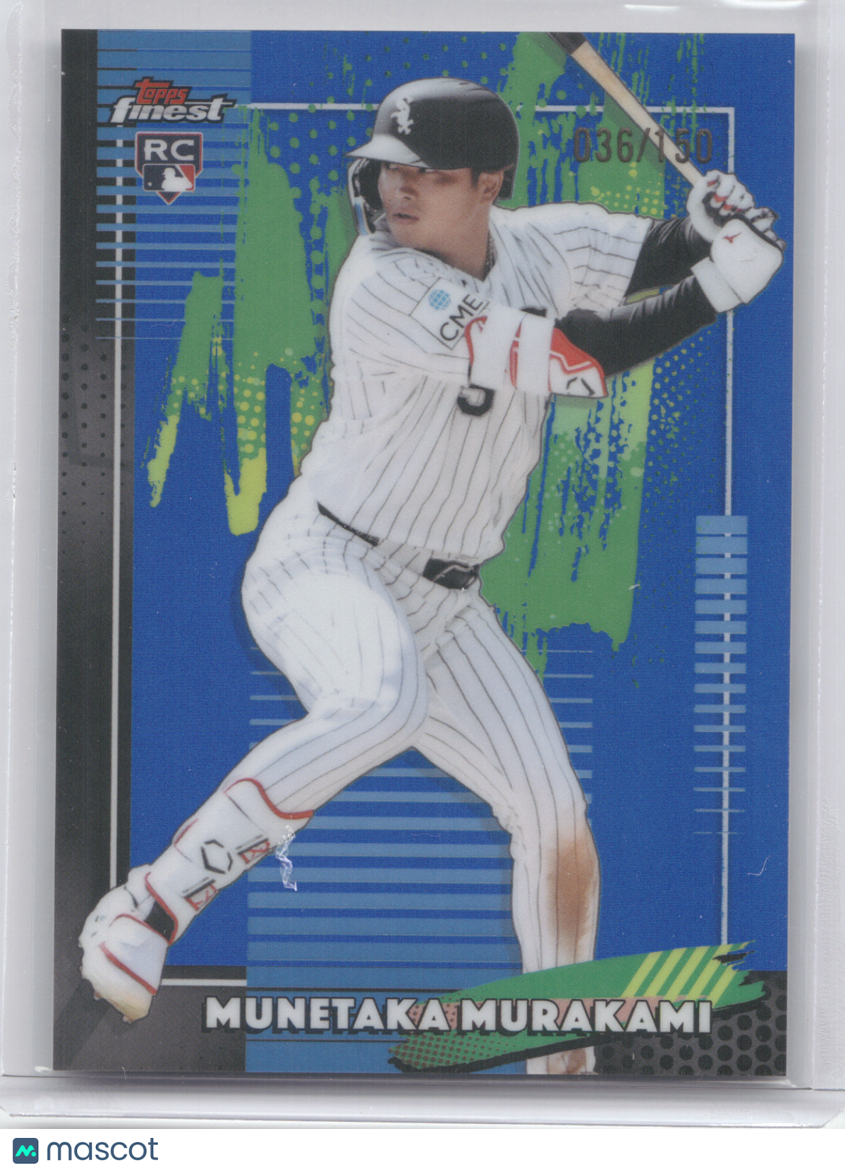 2026 Topps Finest Munetaka Murakami #5 Blue RC 036/150