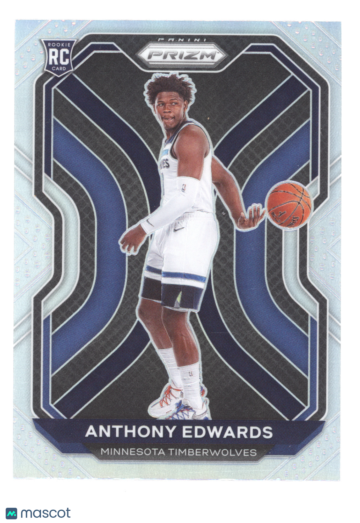 2021 Panini Prizm Basketball Anthony Edwards #258 RC