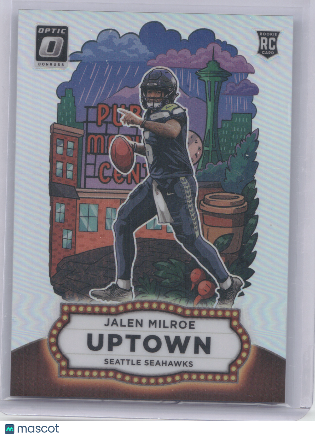 2025 Donruss Optic Football Uptown Jalen Milroe #10 RC