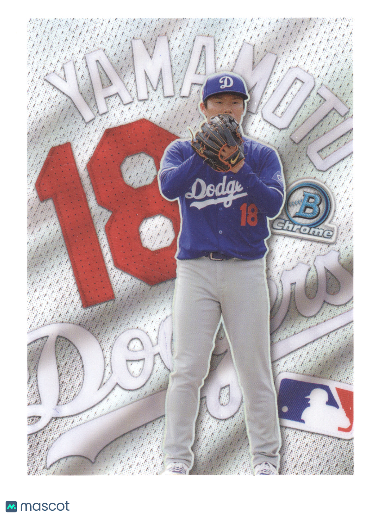 2026 Bowman Chrome Patchwork Yoshinobu Yamamoto #P-10
