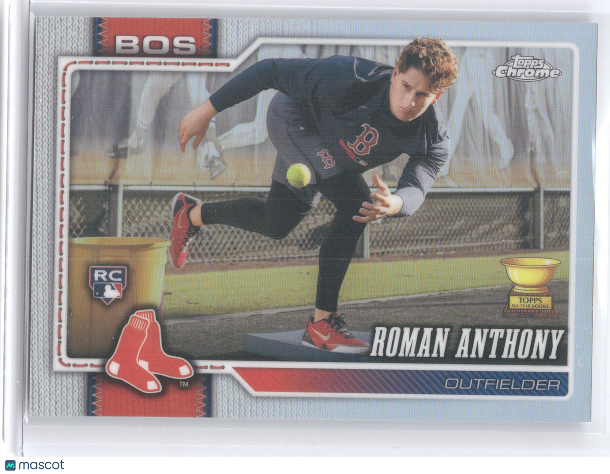 2026 Topps Chrome Roman Anthony #225 Image Variation RC