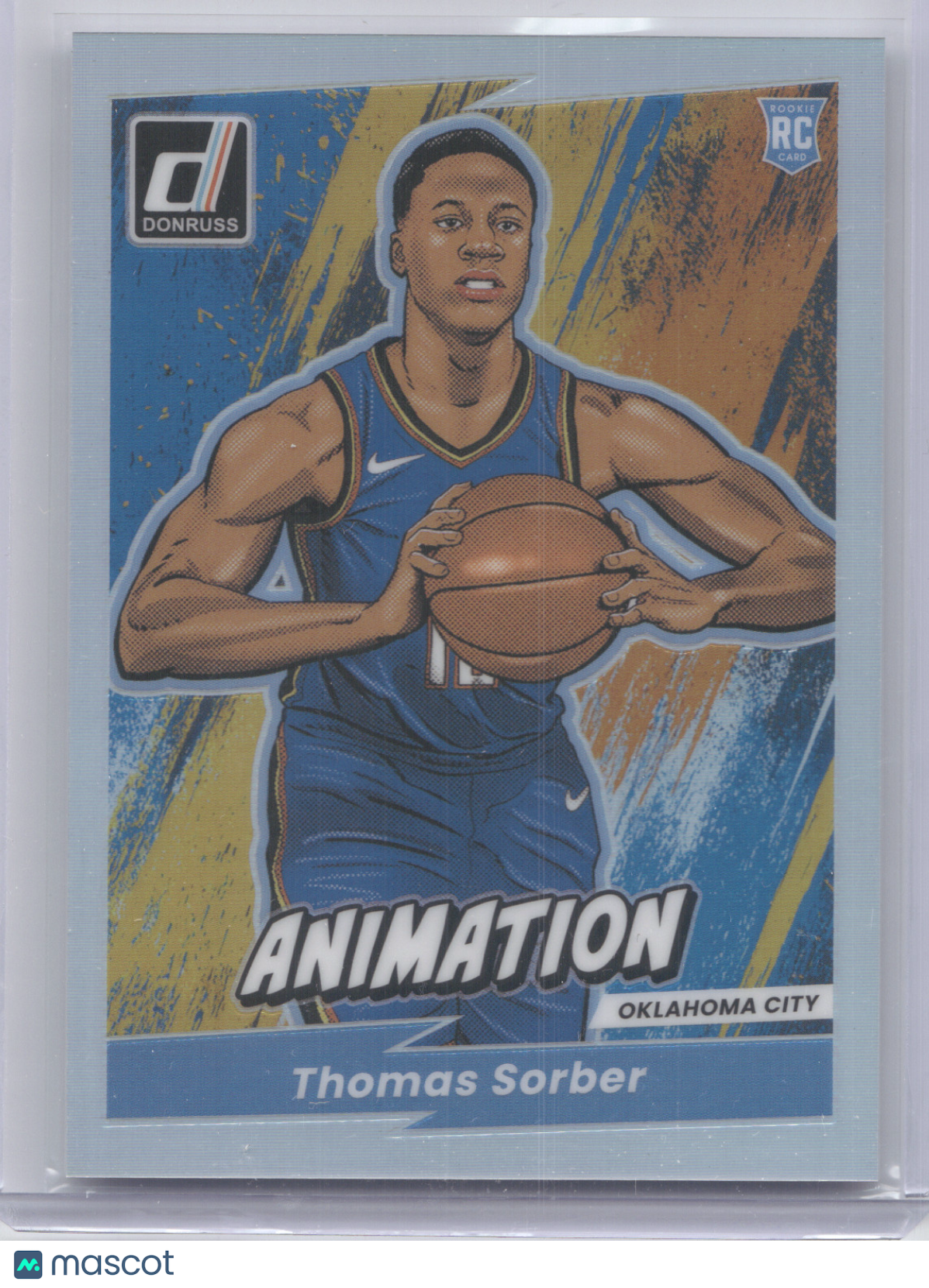 2025 Panini Donruss Basketball Animation Thomas Sorber #6 RC