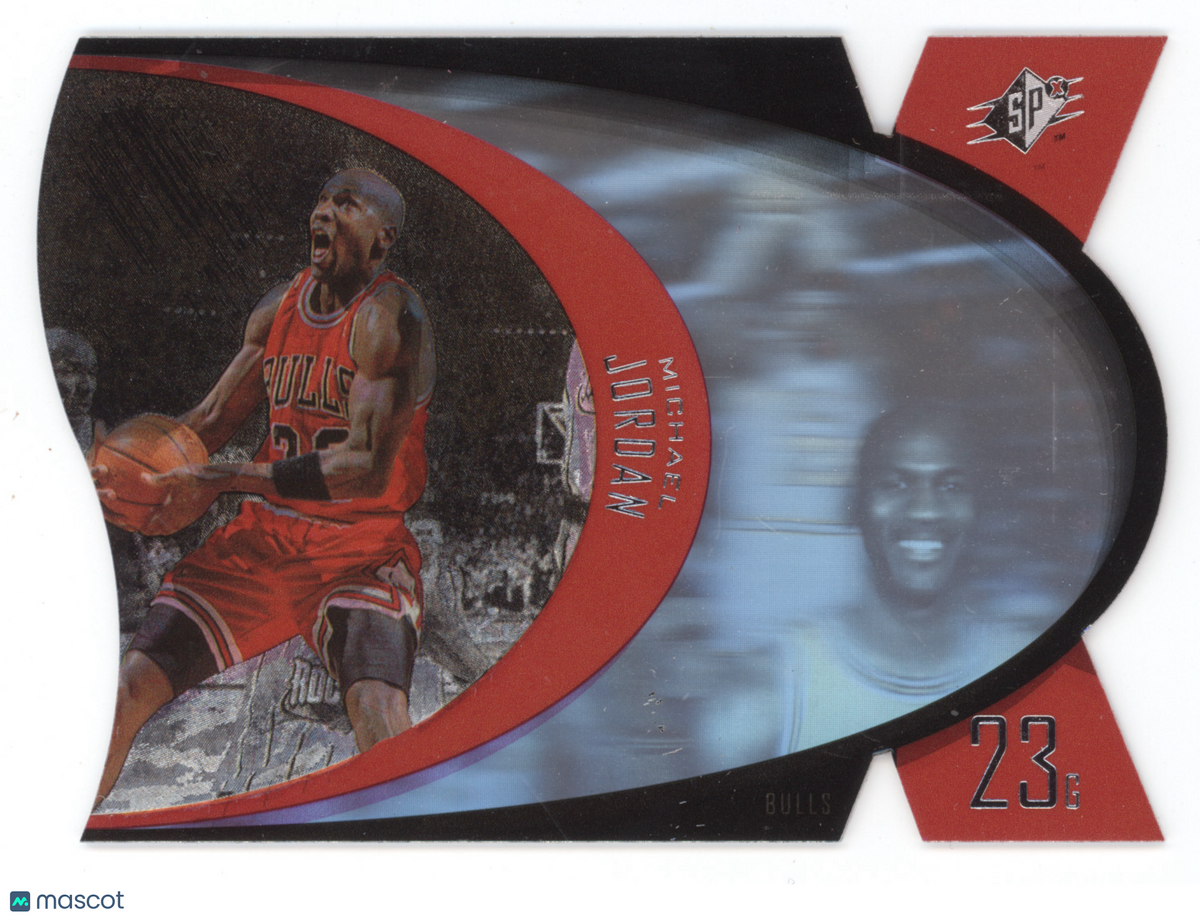 1997 Upper Deck SPx Michael Jordan #5 Die-Cut