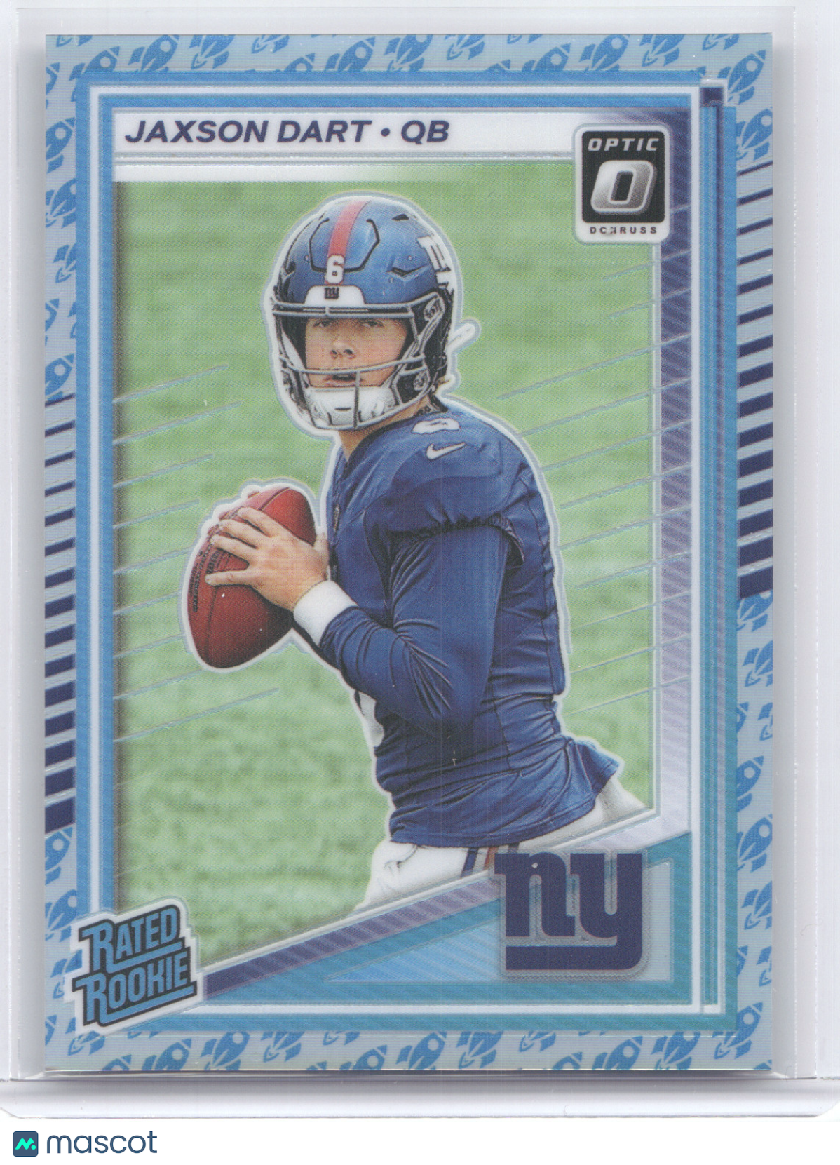 2025 Donruss Optic Rated Rookie Jaxson Dart #273 Rockets