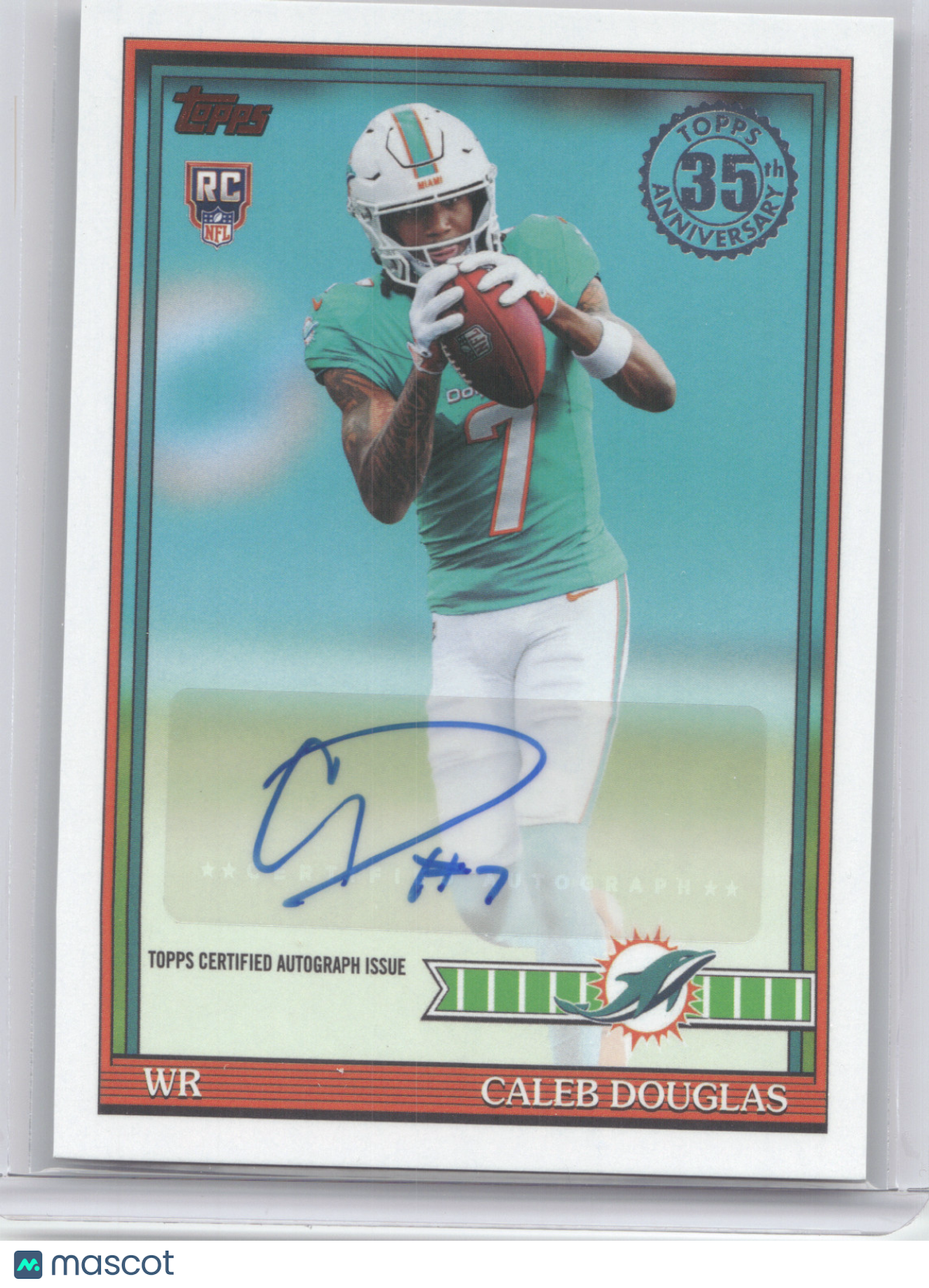 2026 Topps Flagship 1991 Rookie Autograph Caleb Douglas #91FRA-CD RC
