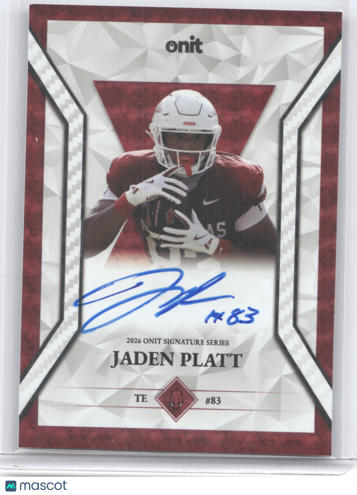 2026 ONIT Signature Series Jaden Platt #S-JP 02/10
