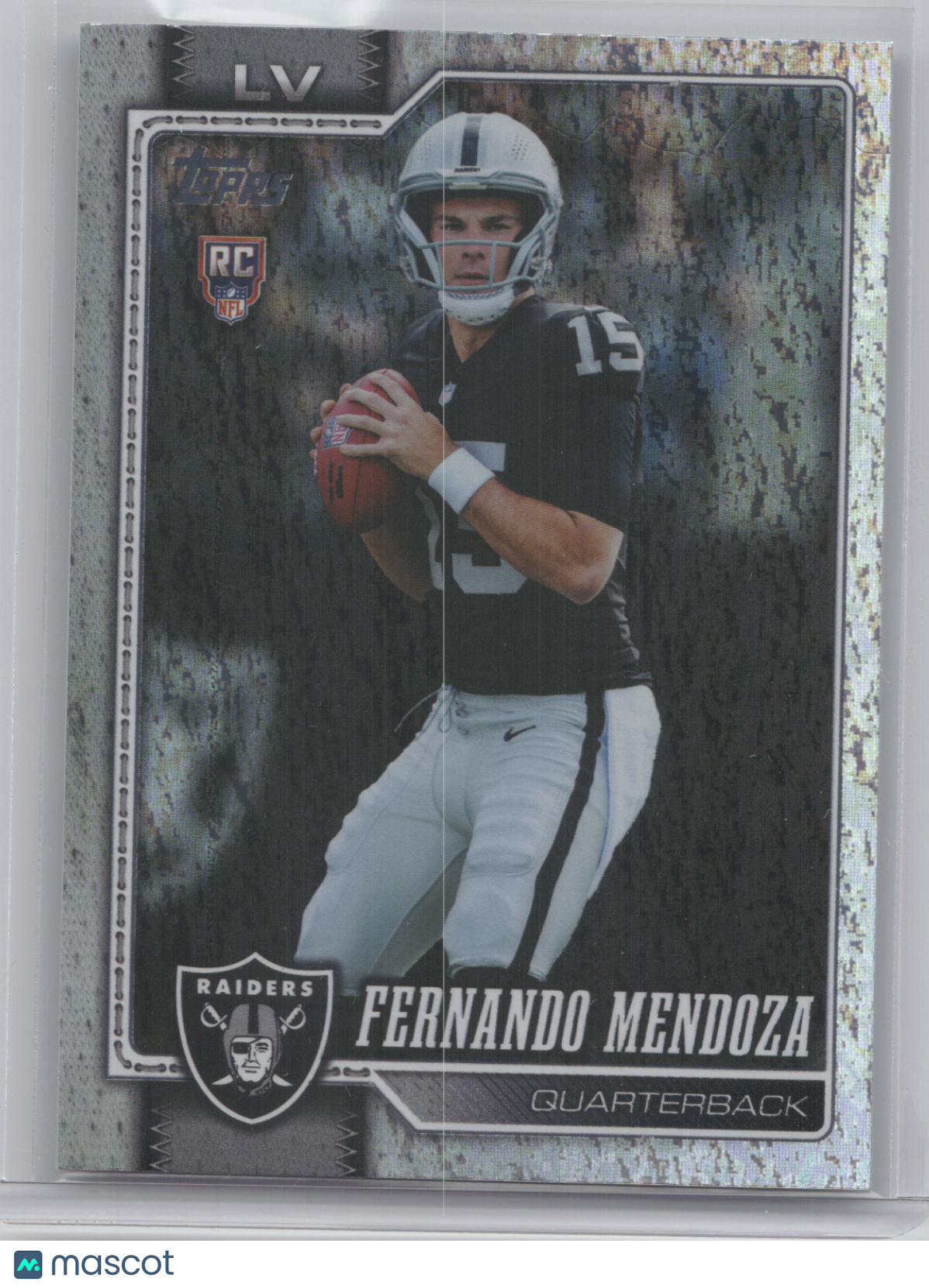 2026 Topps Fernando Mendoza #301 Sandglitter RC