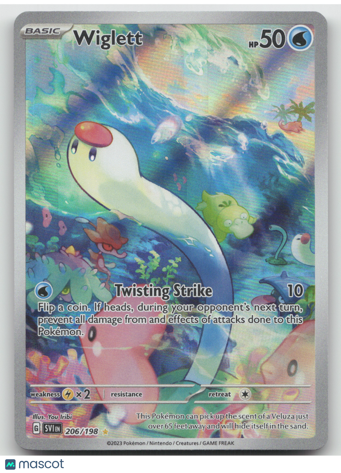 2023 Scarlet & Violet Wiglett Secret Rare #206/198