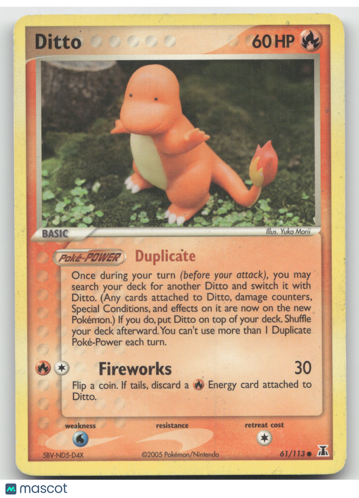 2007 EX Delta Species Ditto #61/113