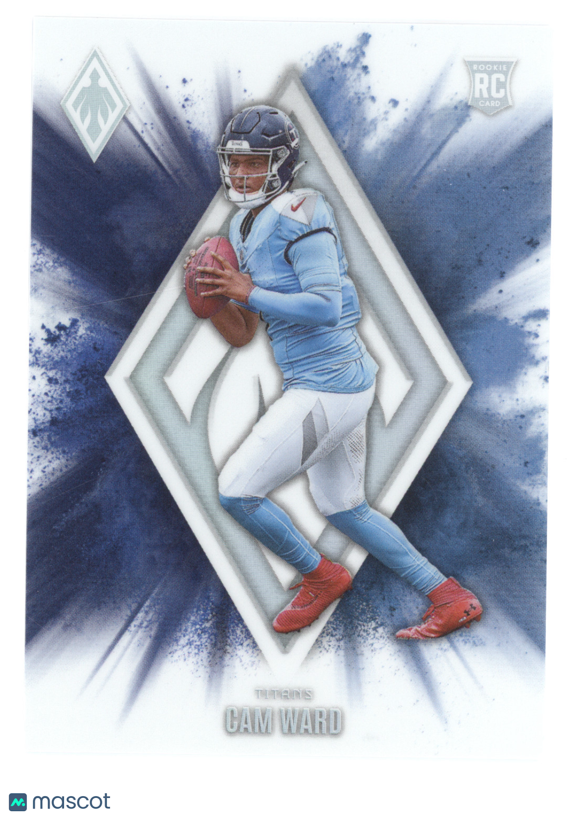 2025 Panini Phoenix Football Cam Ward #11 Color Blast RC