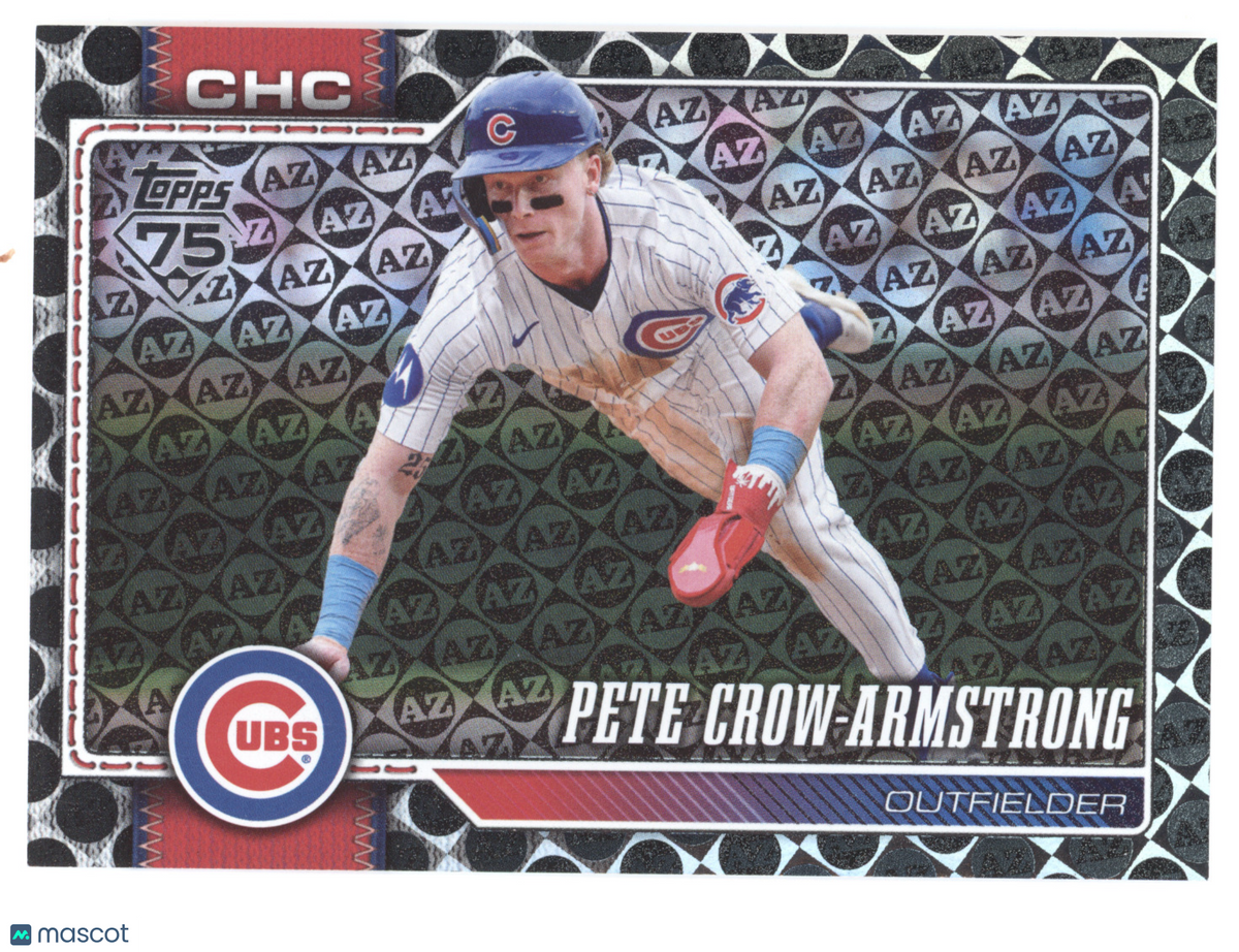 2026 Topps Baseball Pete Crow-Armstrong #196 Spring Training Black 10/10