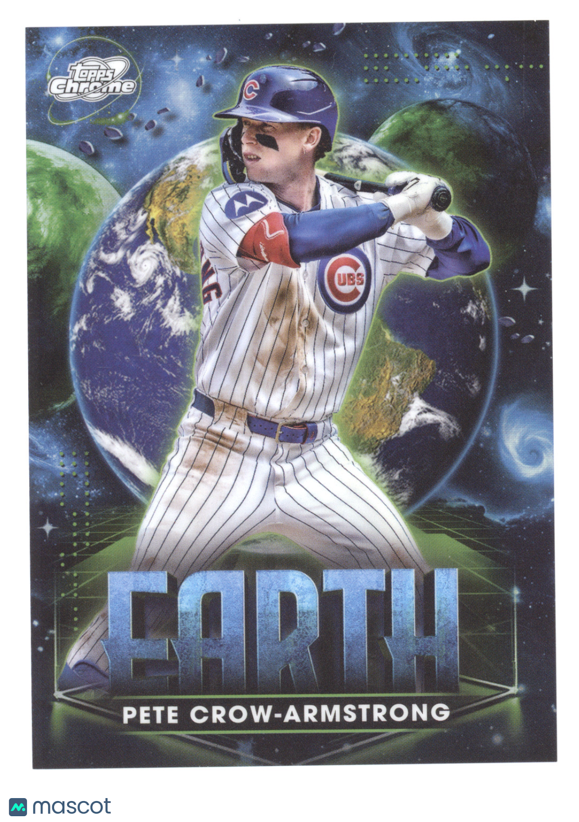 2025 Topps Cosmic Chrome Planetary Pursuit Pete Crow-Armstrong #PPE-9 Earth
