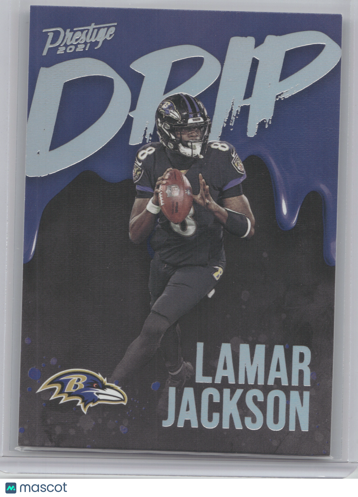 2021 Panini Prestige Drip Lamar Jackson #ND-LJ