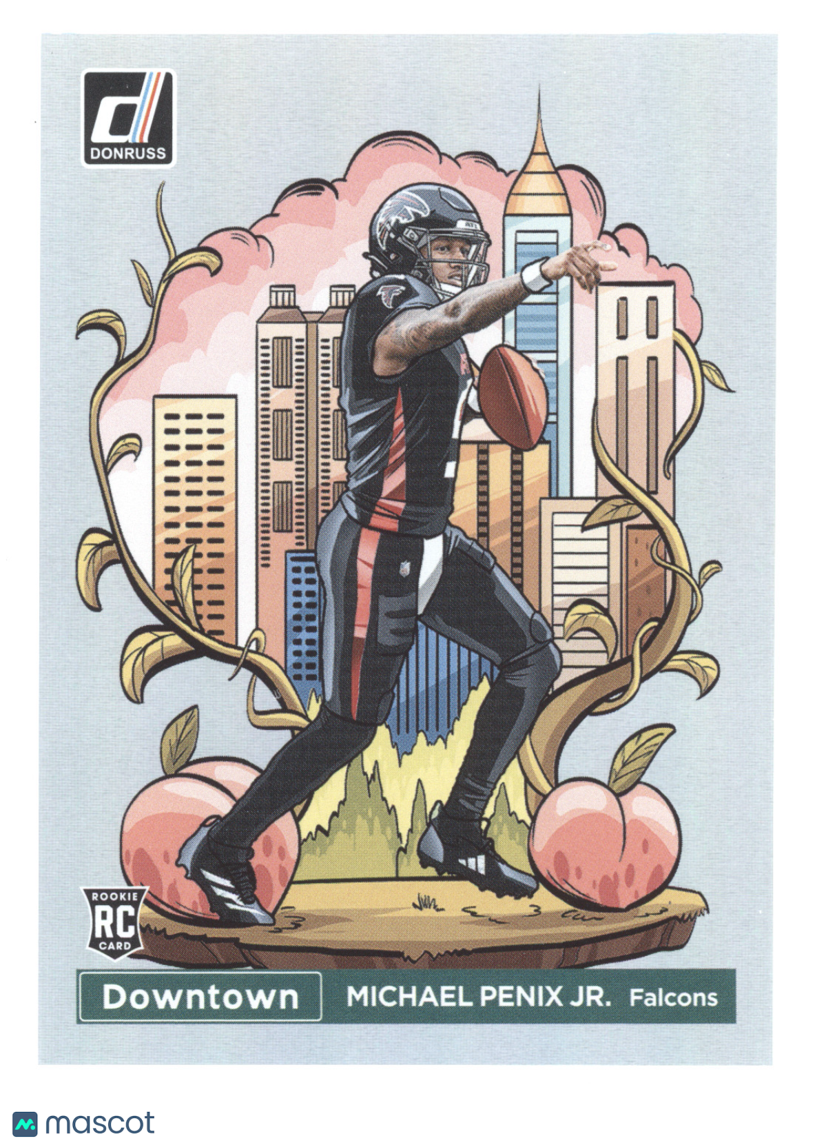 2024 Donruss Football Downtown Michael Penix Jr. #14 RC