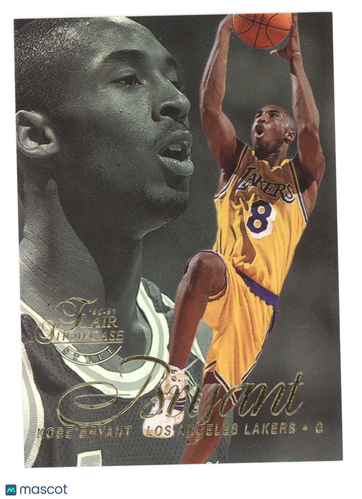 1996 Flair Showcase Kobe Bryant #Row 2 Seat 31 RC