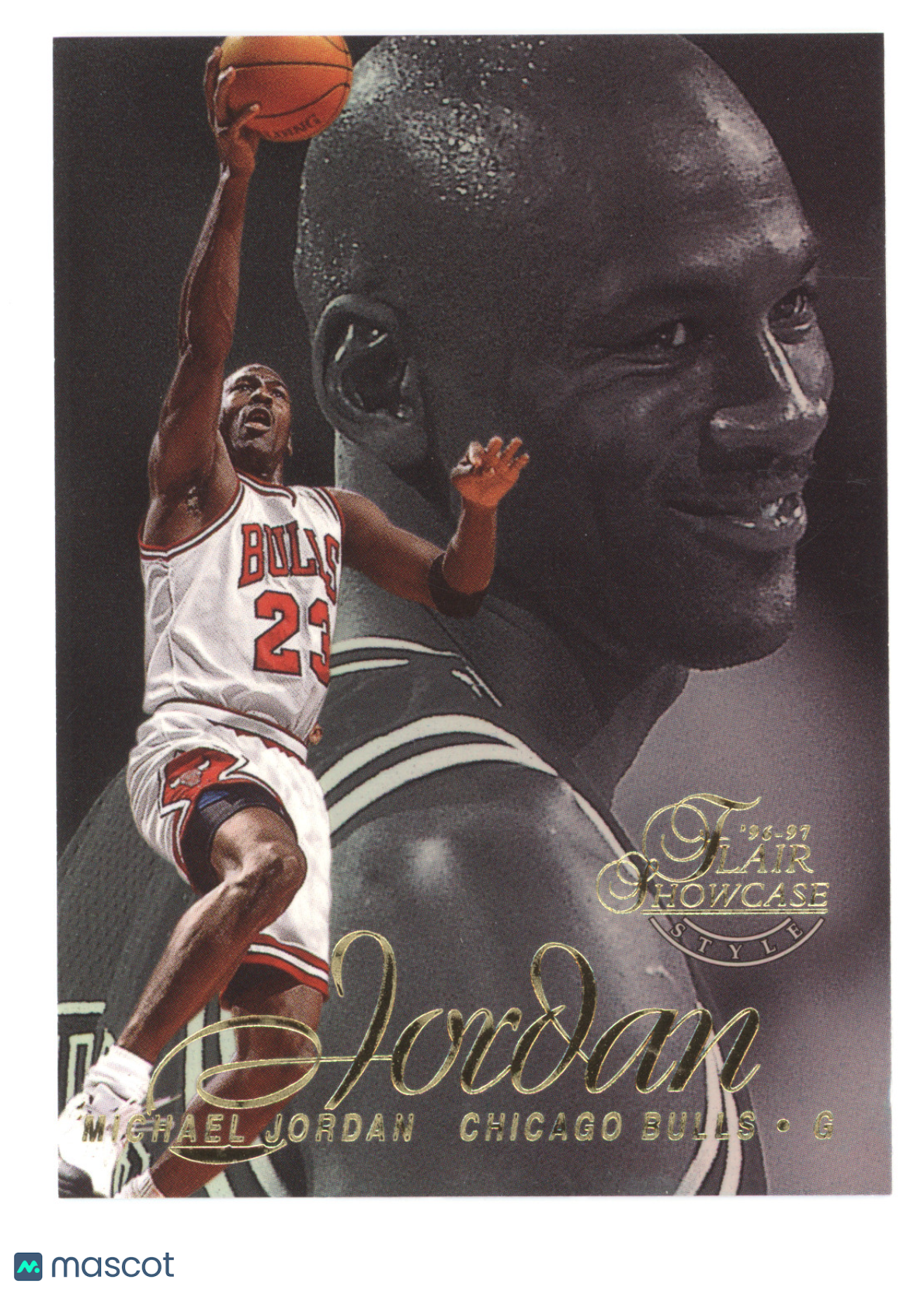 1996 Flair Showcase Michael Jordan #Row 2 Seat 23
