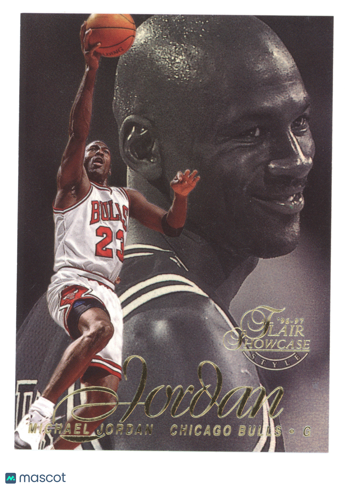 1996 Flair Showcase Michael Jordan #Row 2 Seat 23