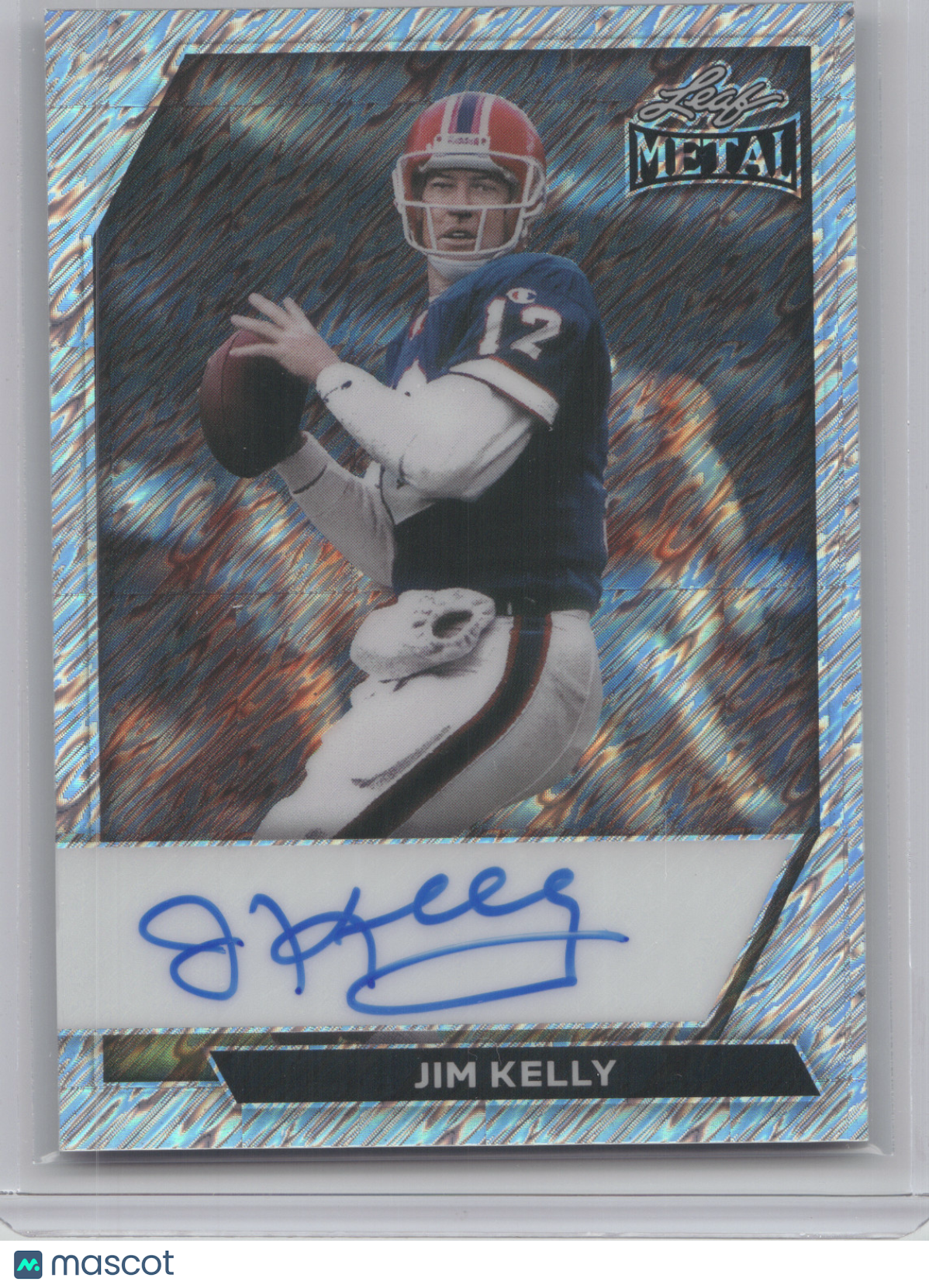 2026 Leaf Metal Autograph Jim Kelly #OC-JK1 3/9