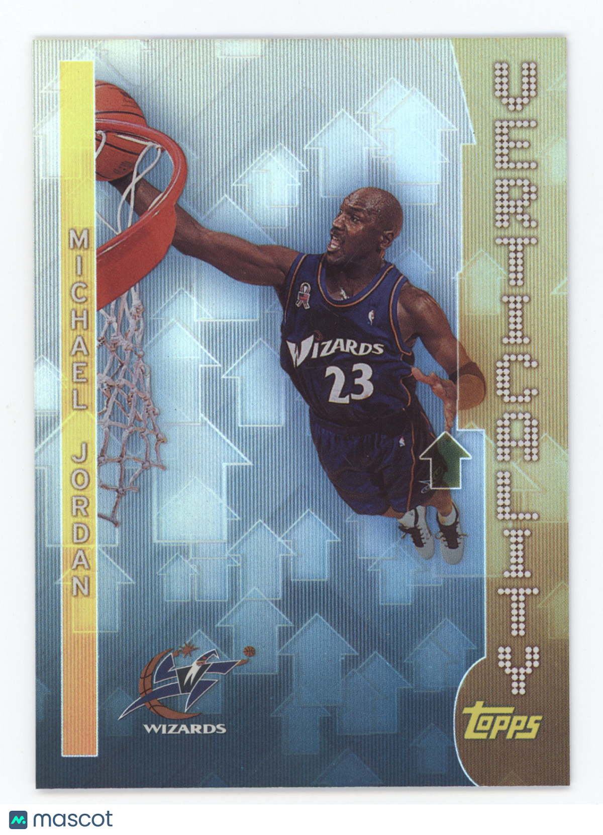 2002 Topps Verticality Michael Jordan #V8