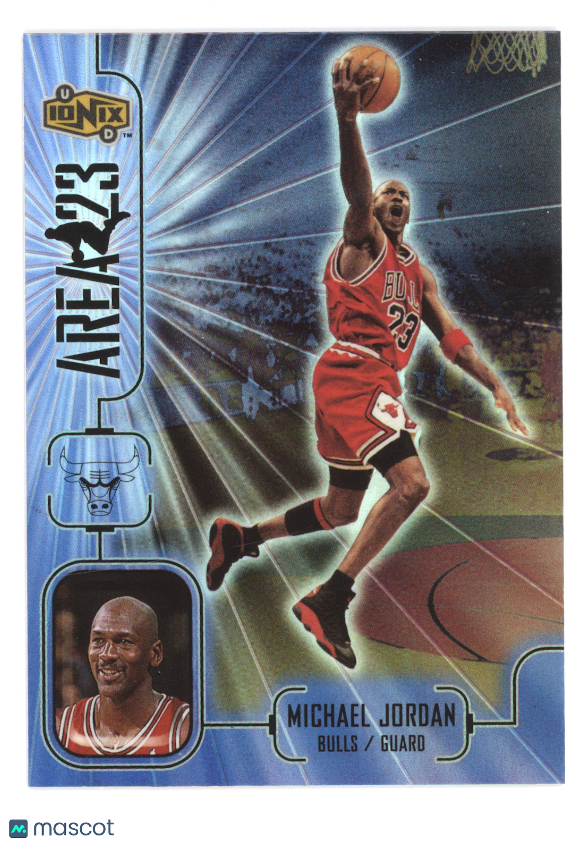 1998 Upper Deck UD Ionix Area 23 Michael Jordan #A2