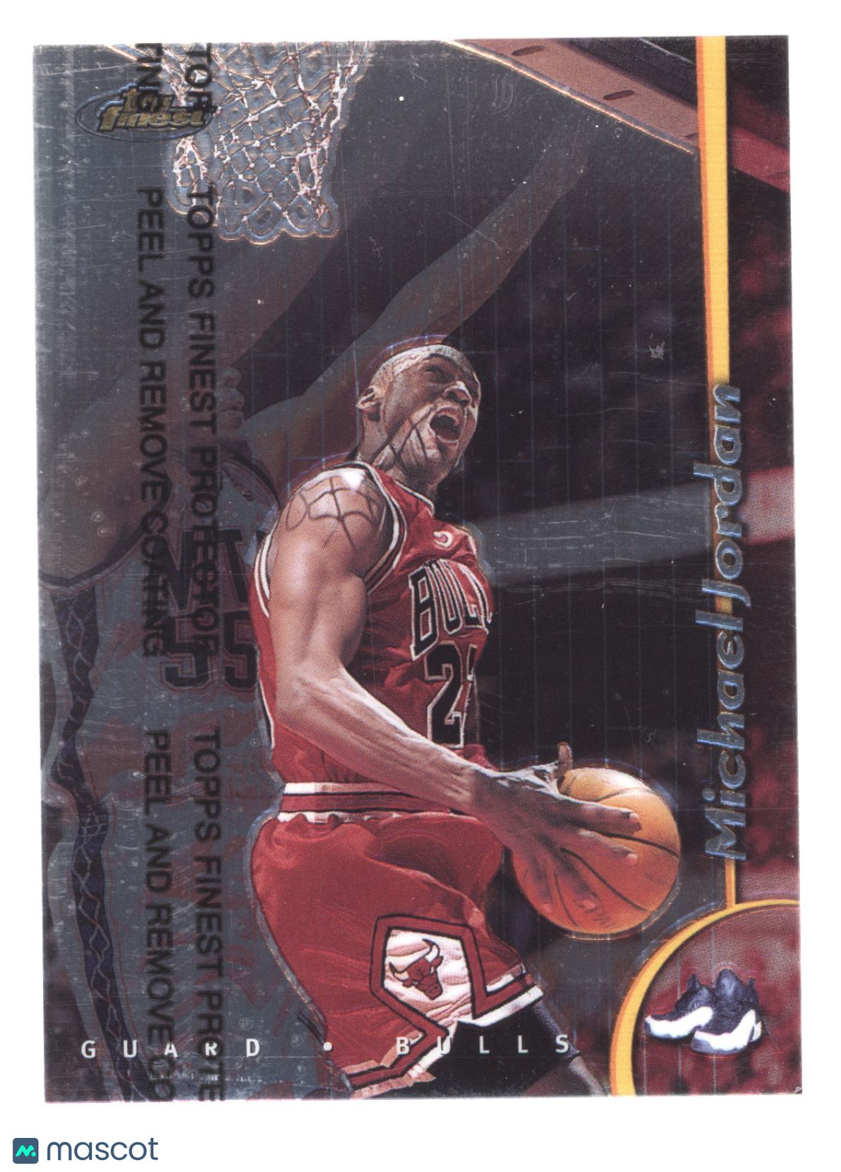 1998 Topps Finest Michael Jordan #81 With Coating
