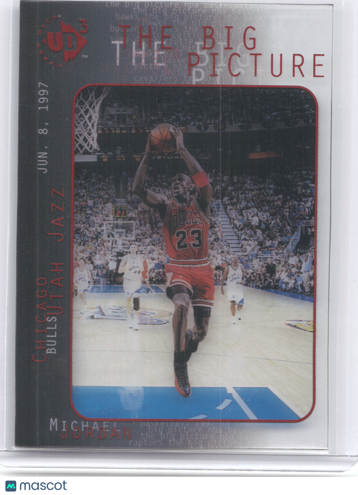 1997 Upper Deck UD3 The Big Picture Michael Jordan #45