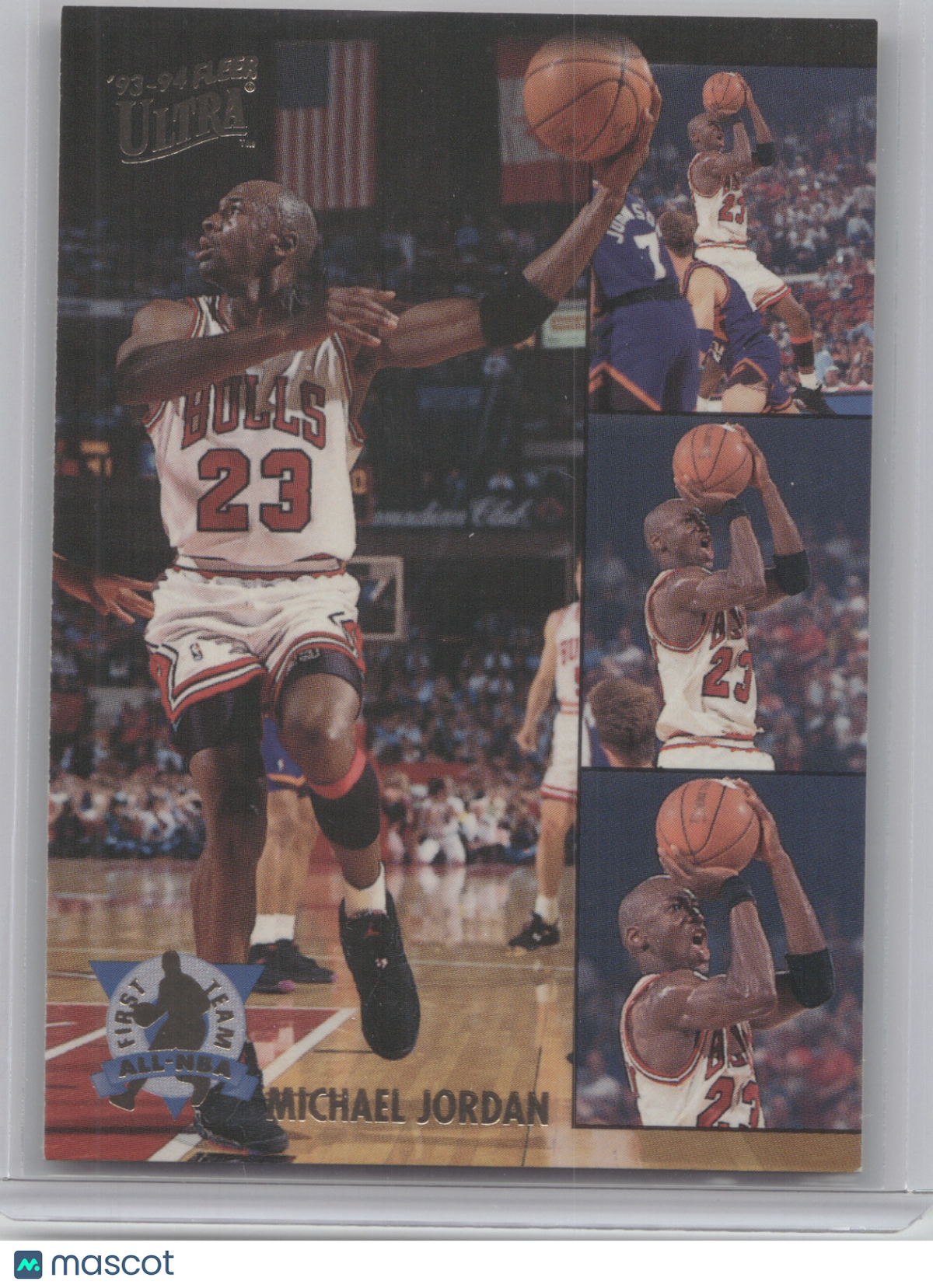 1993 Fleer Ultra First Team All NBA Michael Jordan #2 of 14