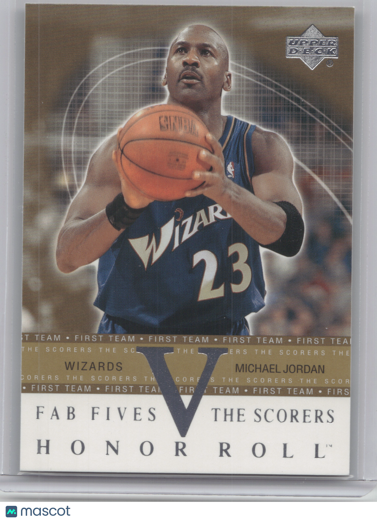 2001 Upper Deck Honor Roll Michael Jordan #F5-S1
