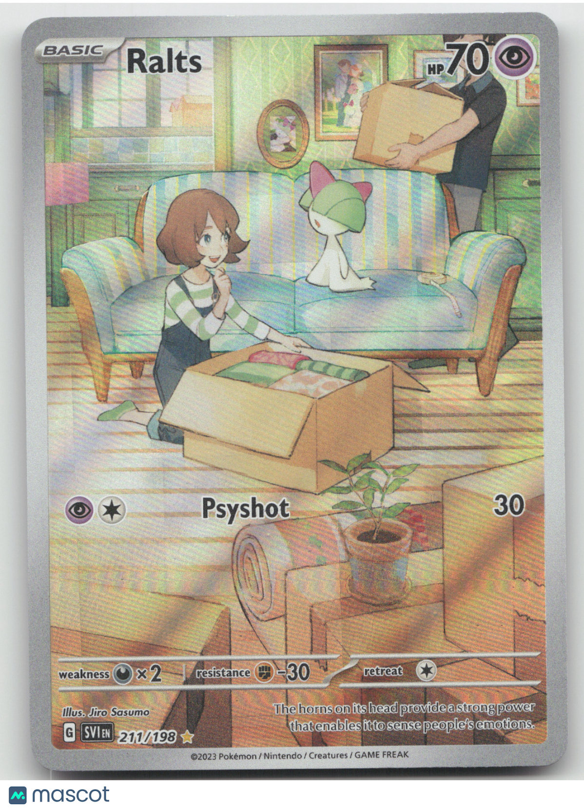 2023 Scarlet & Violet Ralts Secret Rare #211/198