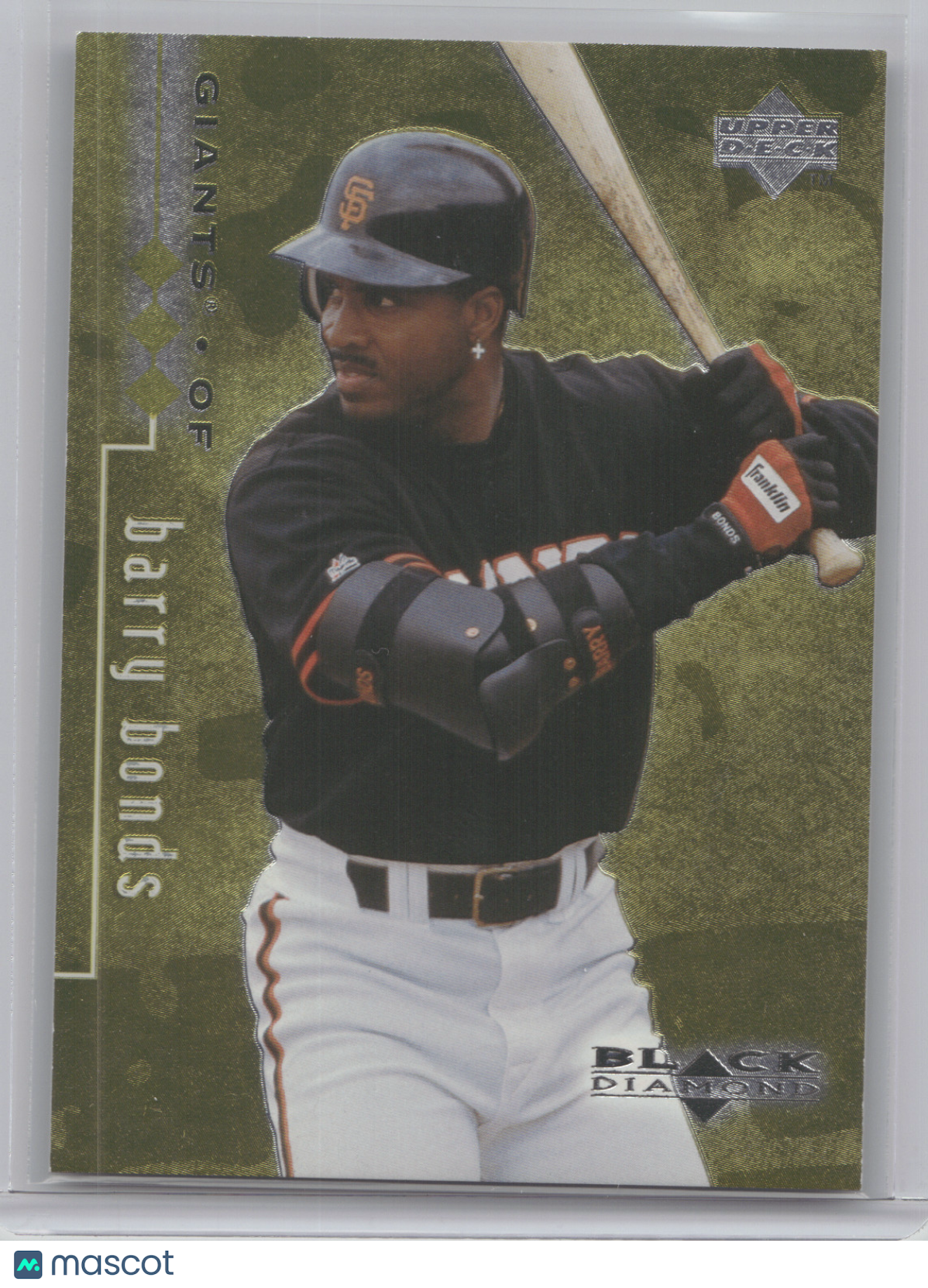 1999 Upper Deck Black Diamond Barry Bonds #73 Double 0457/1500