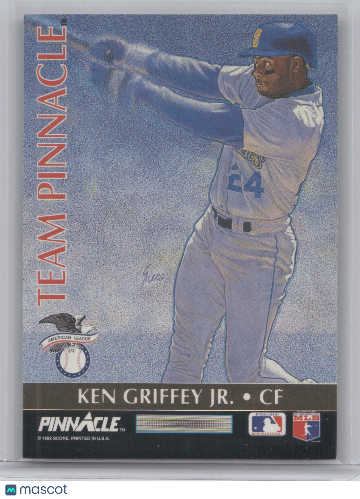 1992 Pinnacle Team Pinnacle Ken Griffey Jr. Brett Butler #9 of 12