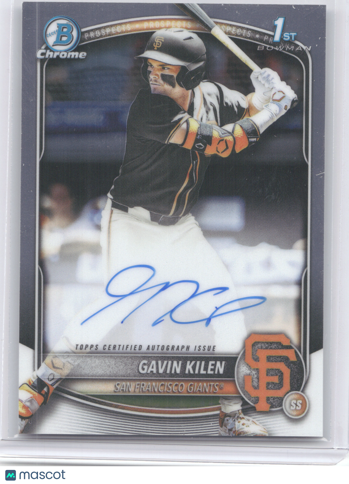 2025 Bowman Chrome Prospect Autograph Gavin Kilen #CPA-GK