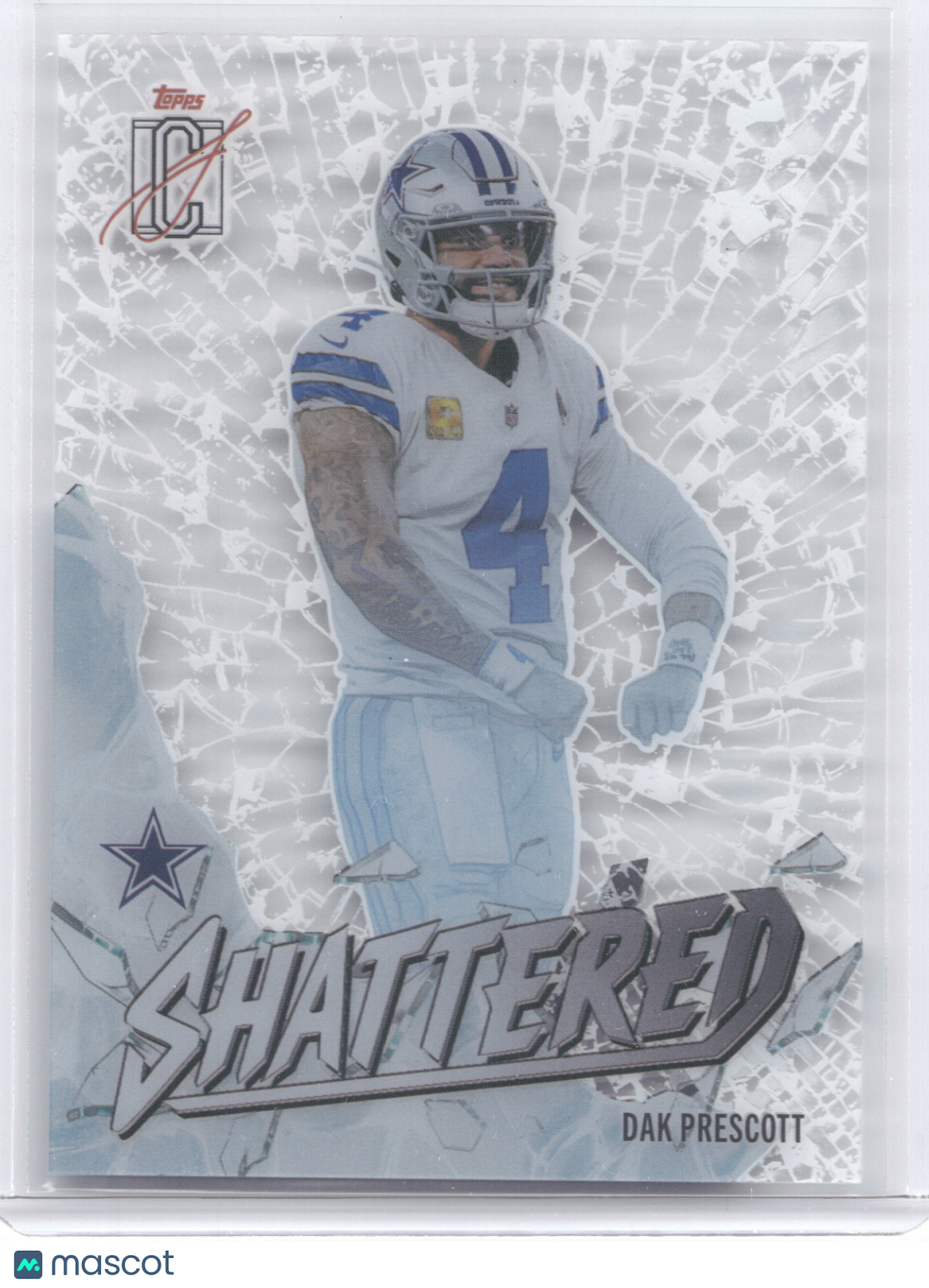 2025 Topps Signature Class Dak Prescott #S-10 Shattered