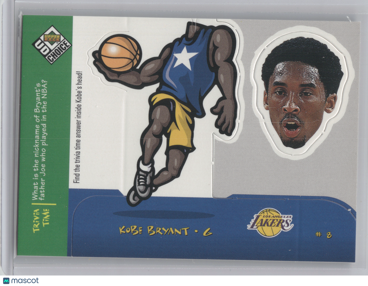 1998 Upper Deck UD Choice Mini Bobbing Head Kobe Bryant #13 of 30