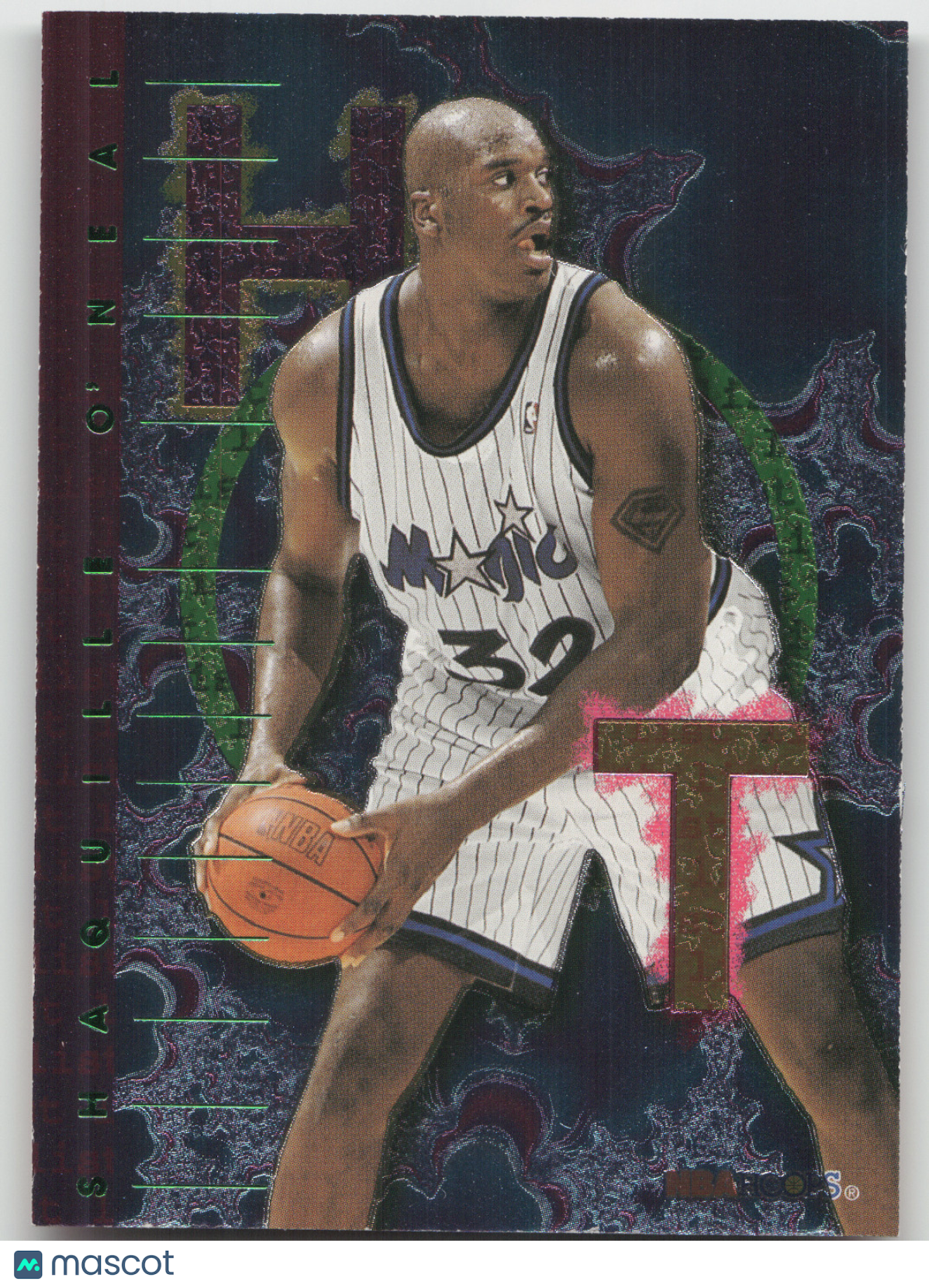 1995 SkyBox Hoops Hot List Shaquille O'Neal #8 of 10