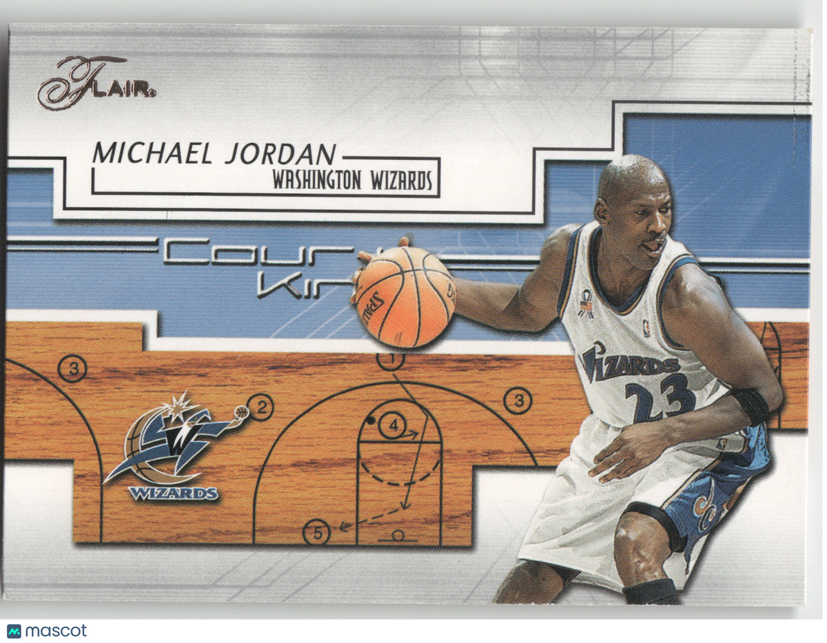 2002 Flair Court Kings Michael Jordan #22 of 25 CK