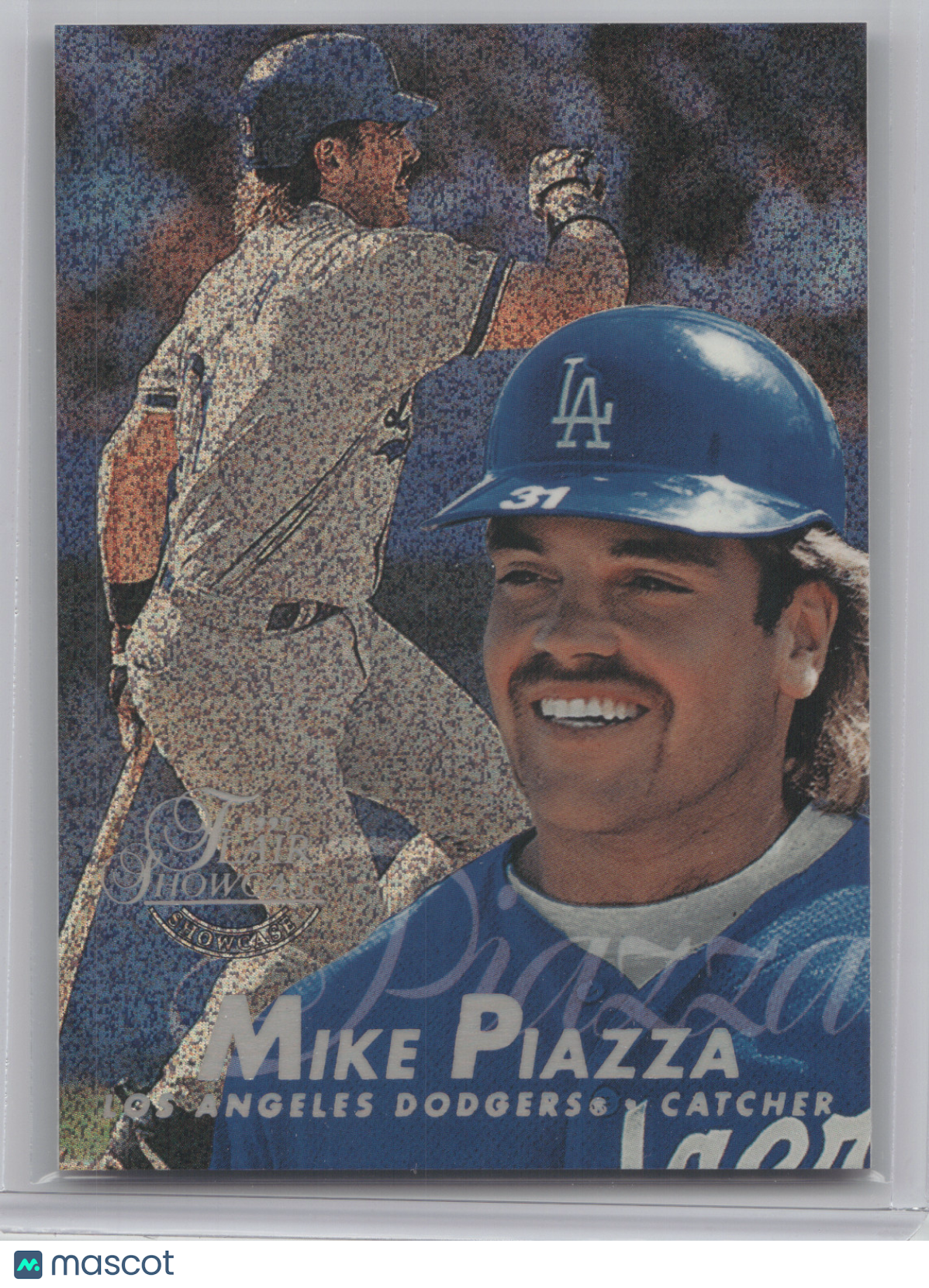 1997 Flair Showcase Mike Piazza #31 Row 0