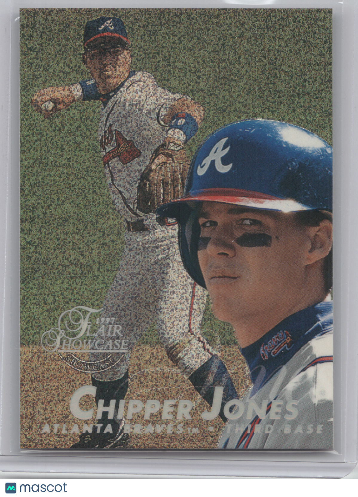 1997 Flair Showcase Chipper Jones #10 Row 0