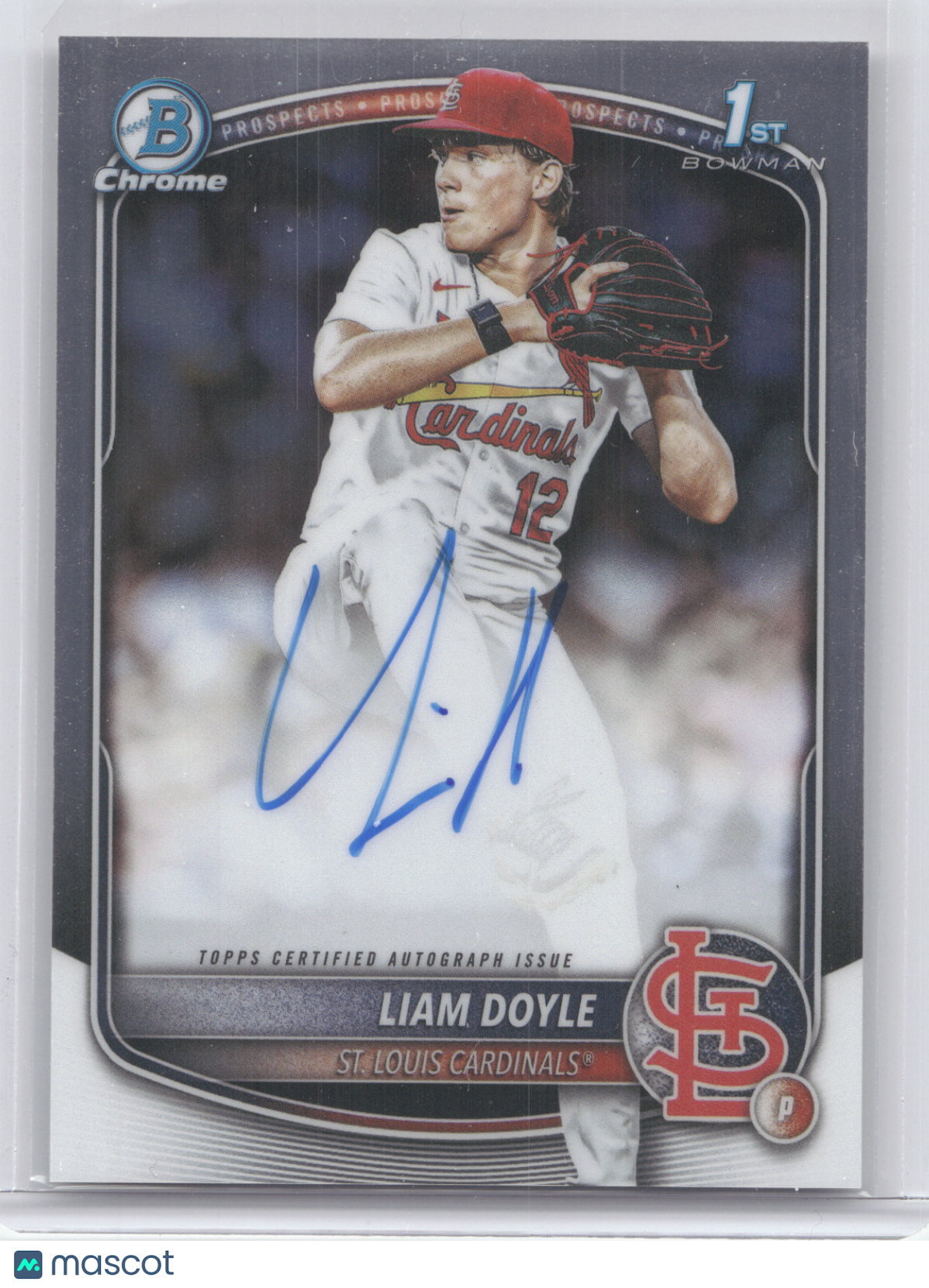 2025 Bowman Chrome Prospect Autograph Liam Doyle #CPA-LD