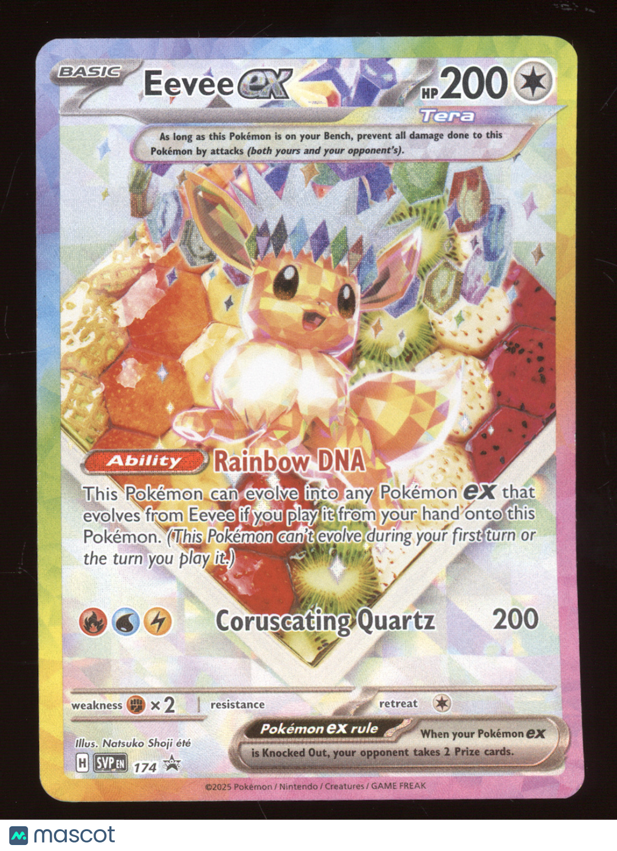 2025 Scarlet & Violet Eevee ex Black Star Promo #174