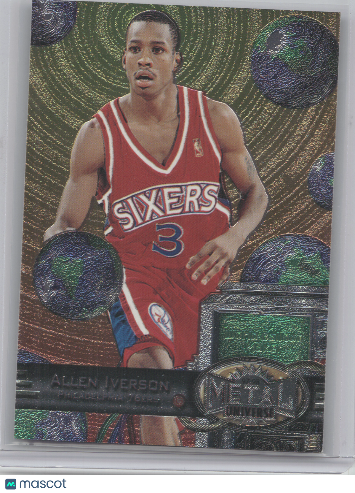 1997 SkyBox Metal Universe Allen Iverson #20