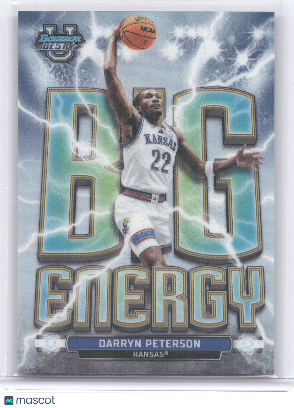 2026 Bowman's Best University Big Energy Darryn Peterson #BE-5