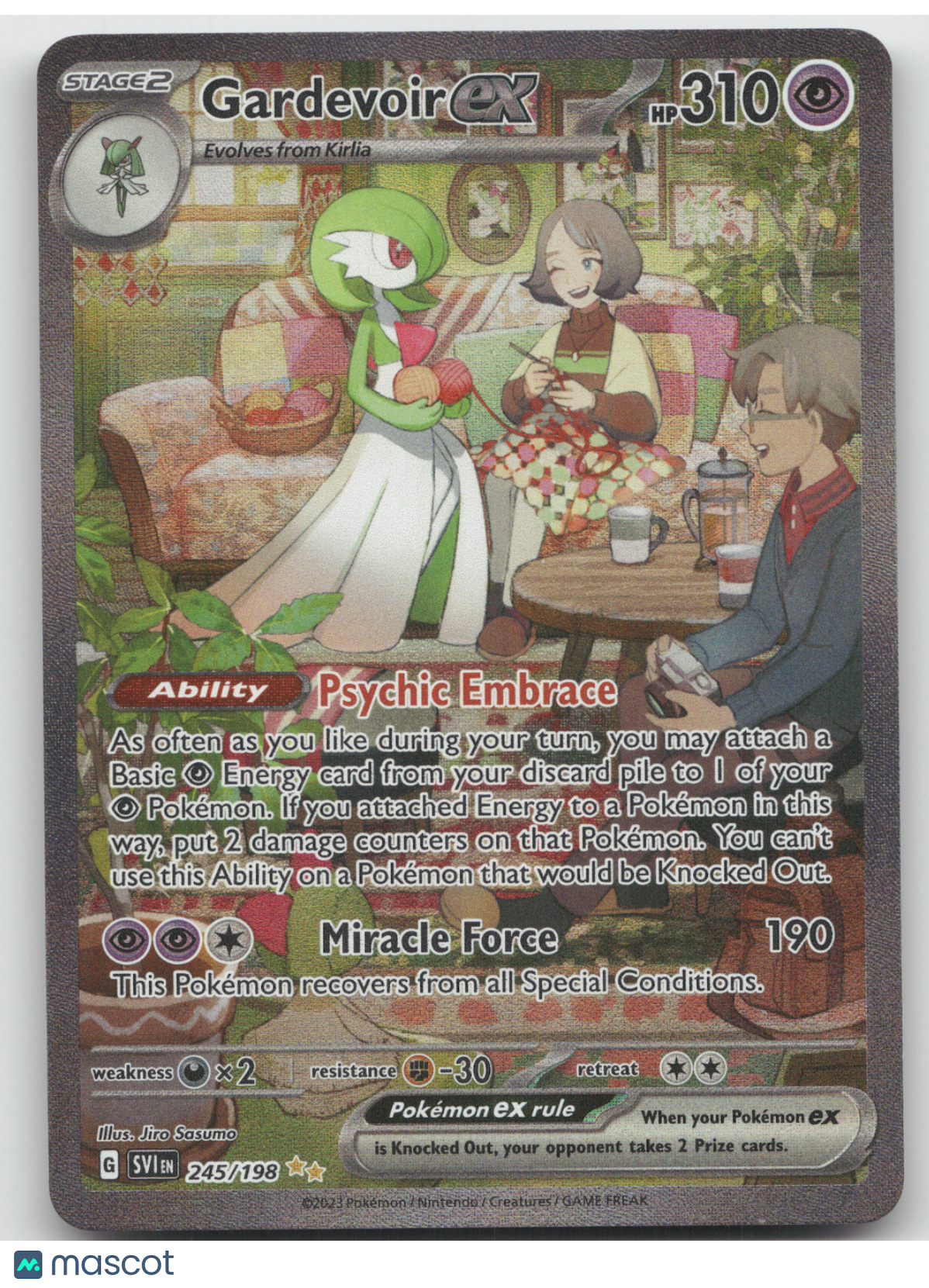 2023 Scarlet & Violet Gardevoir ex Secret Rare #245/198