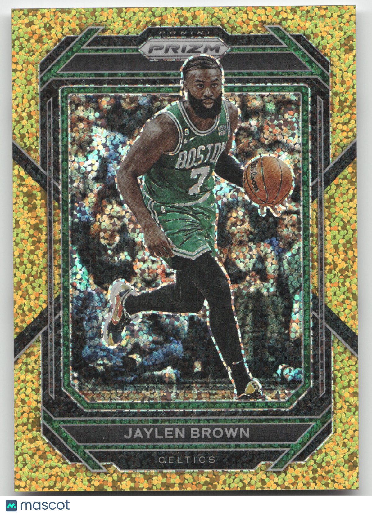 2022 Panini Prizm Jaylen Brown #2 Gold Sparkle 02/24
