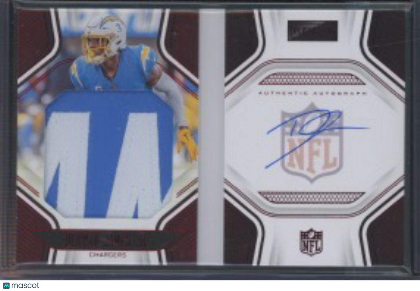 2020 Panini Playbook Derwin James Jr. #PJA-DJ 02/10 Autograph Jersey Patch