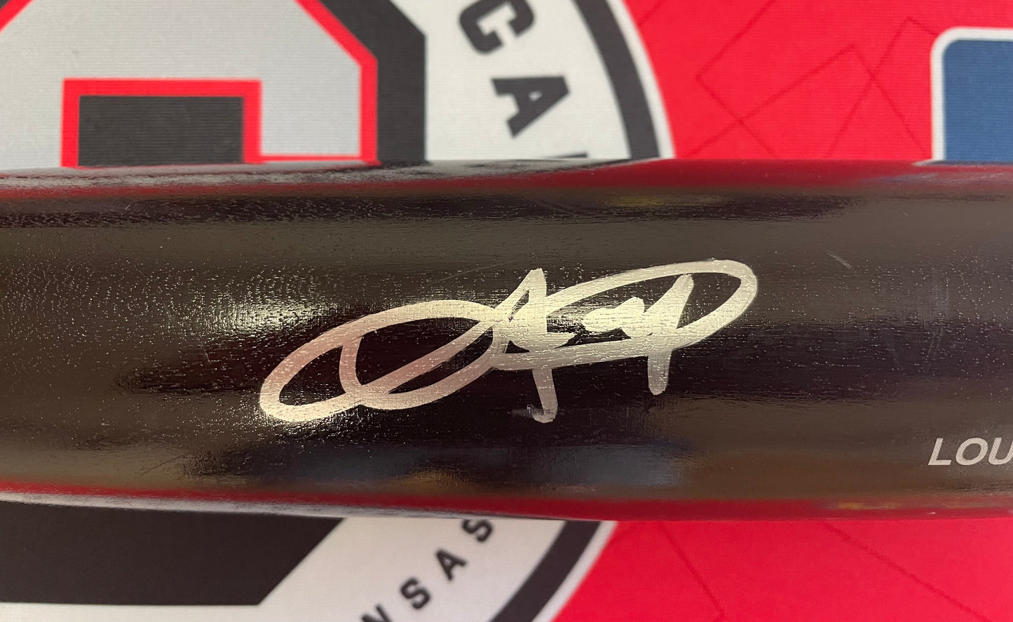 Dexter Fowler Signed Baseball Bat