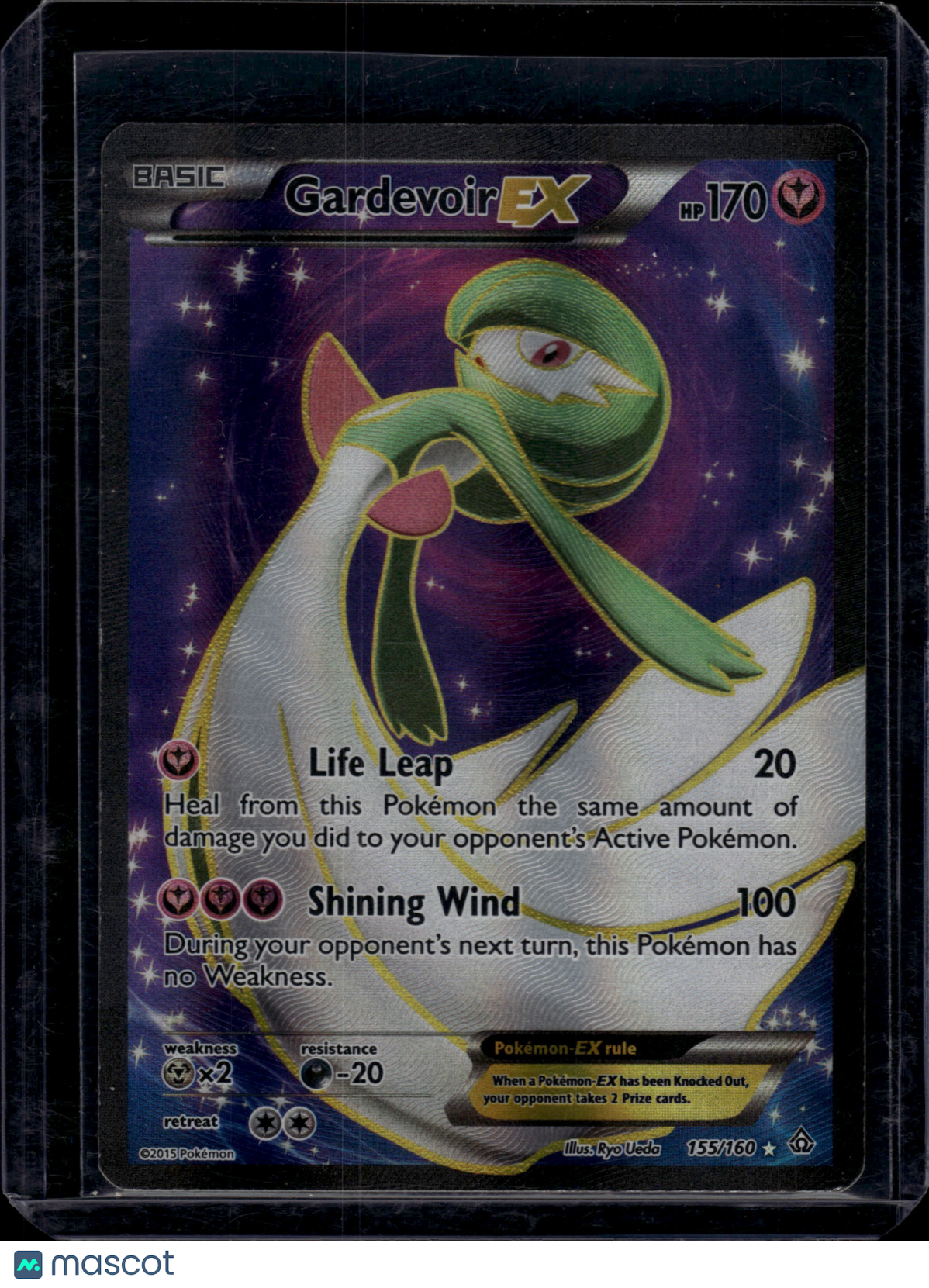 2015 Pokemon XY Primal Clash Gardevoir EX #155/160 Full Art
